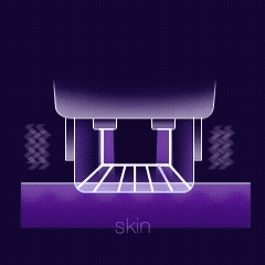 POINT 3. Experience
전방향 진동 기능과 쿨링 시스템 적용